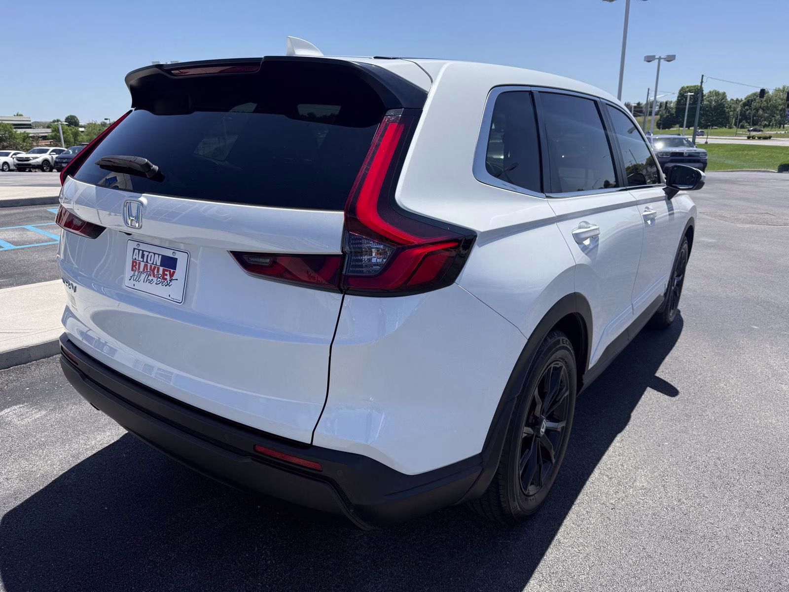 2024 Platinum White Pearl Honda CR-V EX-L FWD SUV