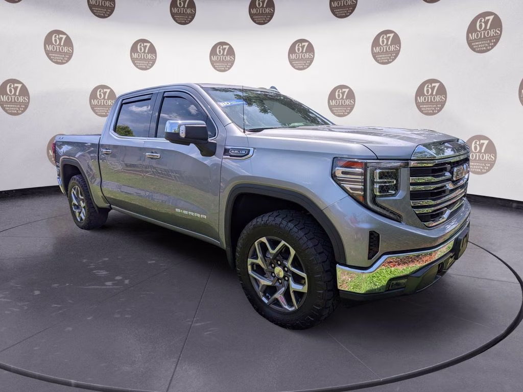 2023 Sterling Metallic GMC Sierra 1500 SLT 4X4 Truck