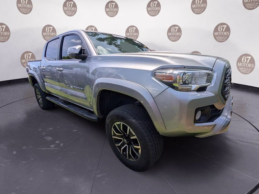 2021 Silver Sky Metallic Toyota Tacoma TRD Sport 4X4 Truck