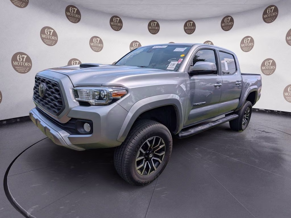 2021 Silver Sky Metallic Toyota Tacoma TRD Sport 4X4 Truck