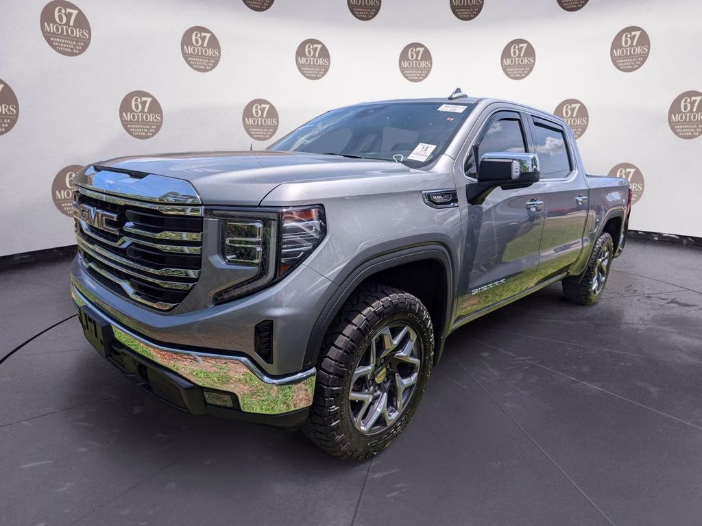 2023 Sterling Metallic GMC Sierra 1500 SLT 4X4 Truck