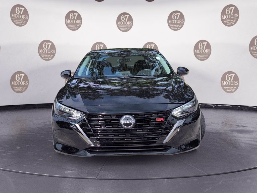 2025 Super Black Nissan Sentra SR FWD Sedan