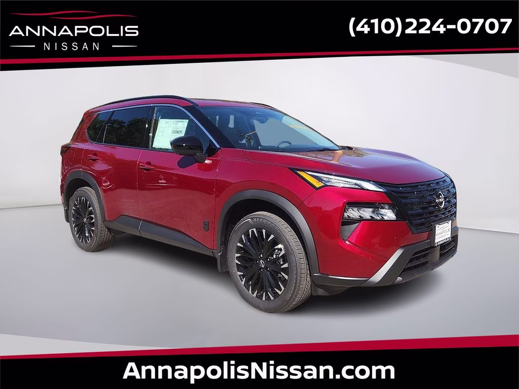 2026 Scarlet Ember Tintcoat Nissan Rogue Dark Armor AWD SUV