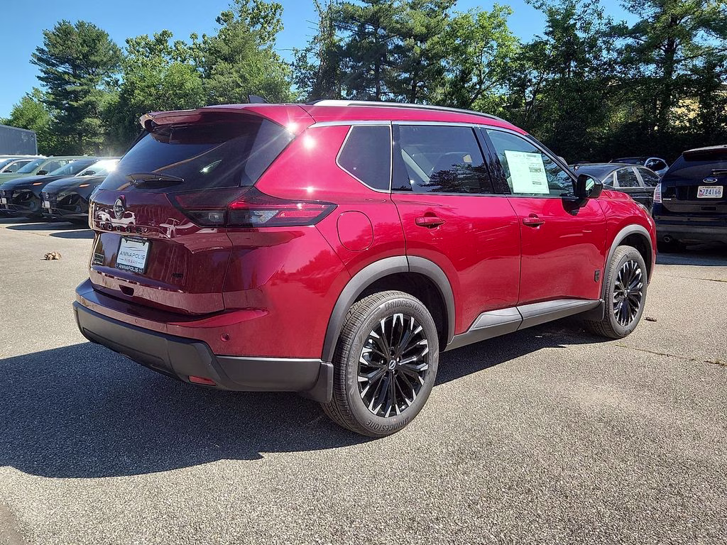 2026 Scarlet Ember Tintcoat Nissan Rogue Dark Armor AWD SUV