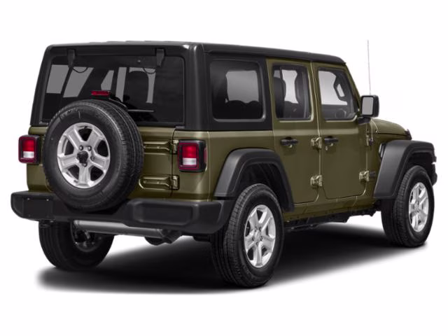 2022 Green Clearcoat Jeep Wrangler Unlimited Sport 4X4 SUV