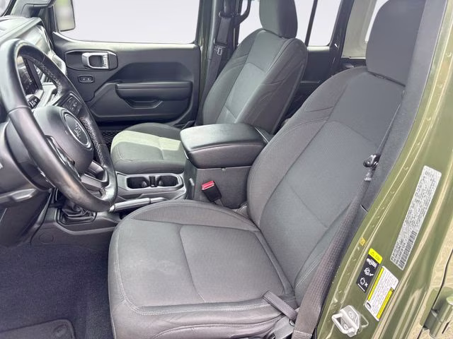 2022 Green Clearcoat Jeep Wrangler Unlimited Sport 4X4 SUV
