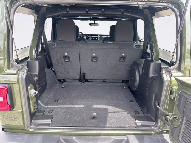2022 Green Clearcoat Jeep Wrangler Unlimited Sport 4X4 SUV