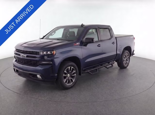 2020 Blue Metallic Chevrolet Silverado 1500 RST 4X4 Truck