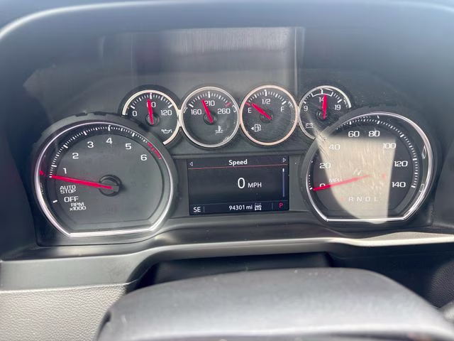 2020 Blue Metallic Chevrolet Silverado 1500 RST 4X4 Truck