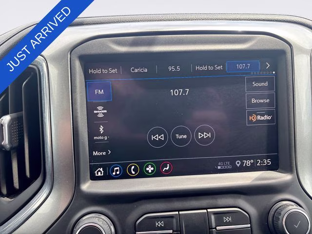 2020 Blue Metallic Chevrolet Silverado 1500 RST 4X4 Truck