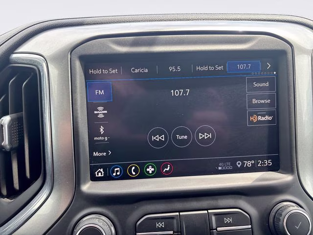 2020 Blue Metallic Chevrolet Silverado 1500 RST 4X4 Truck