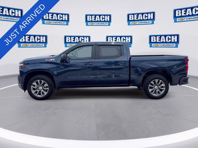 2020 Blue Metallic Chevrolet Silverado 1500 RST 4X4 Truck