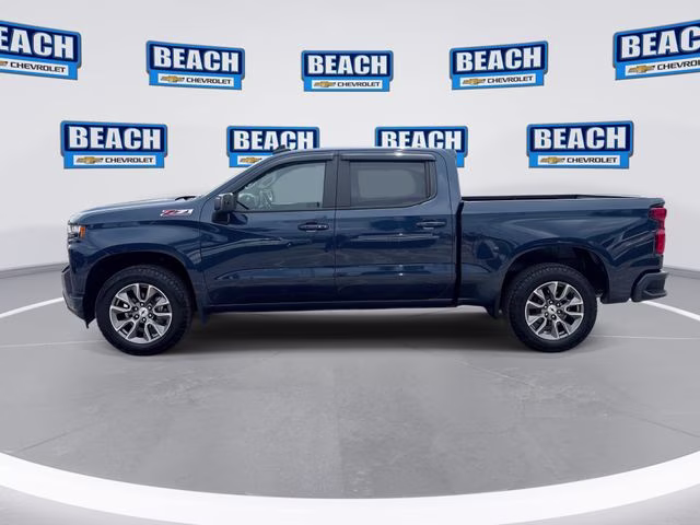 2020 Blue Metallic Chevrolet Silverado 1500 RST 4X4 Truck