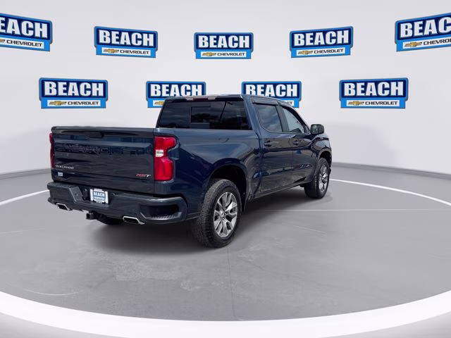 2020 Blue Metallic Chevrolet Silverado 1500 RST 4X4 Truck