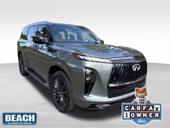 2025 Dynamic Metal/Black Obsidian INFINITI QX80 AUTOGRAPH 4X4 SUV