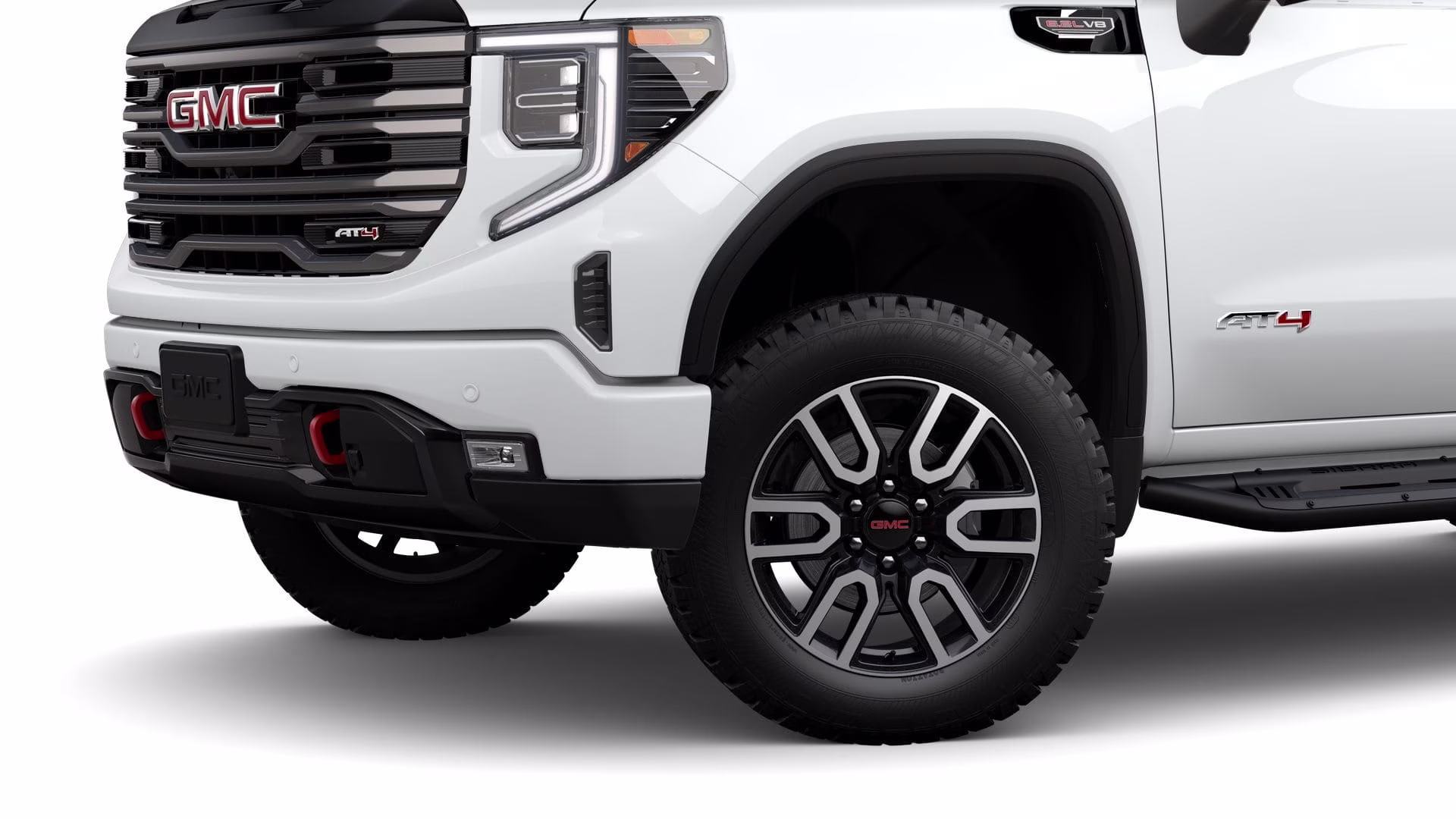 2026 Summit White GMC Sierra 1500 AT4 4X4 Truck