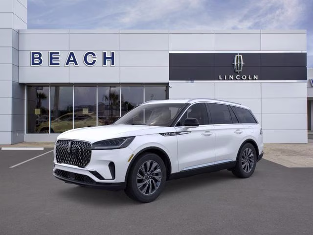 2026 White Lincoln Aviator Premiere AWD SUV