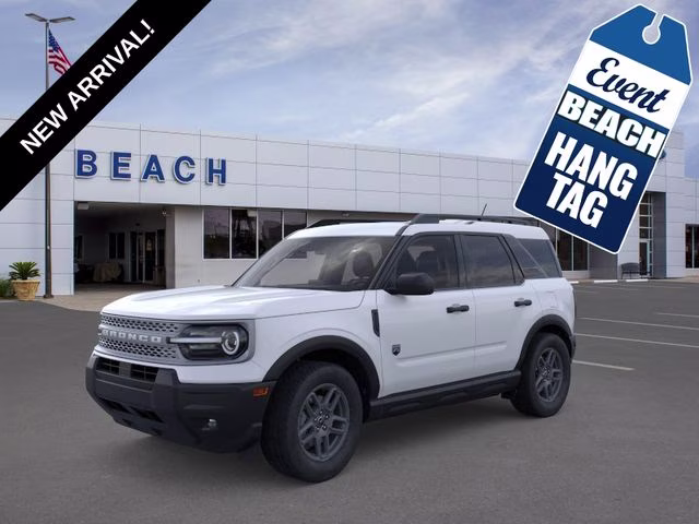2026 Space White Metallic Ford Bronco Sport Big Bend 4X4 SUV