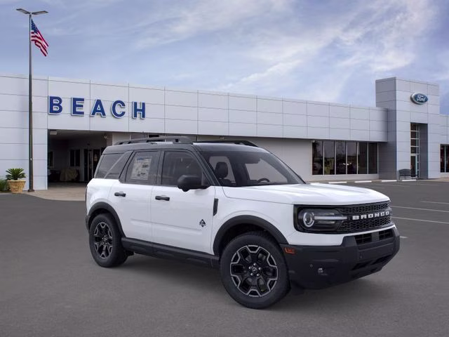 2026 Oxford White Ford Bronco Sport Outer Banks 4X4 SUV