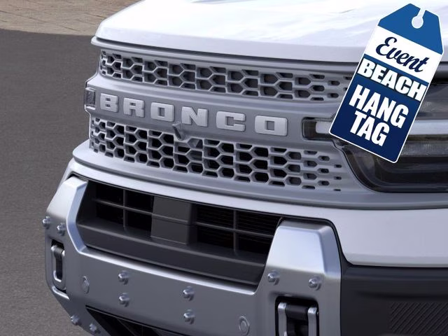 2026 Space White Metallic Ford Bronco Sport Badlands 4X4 SUV