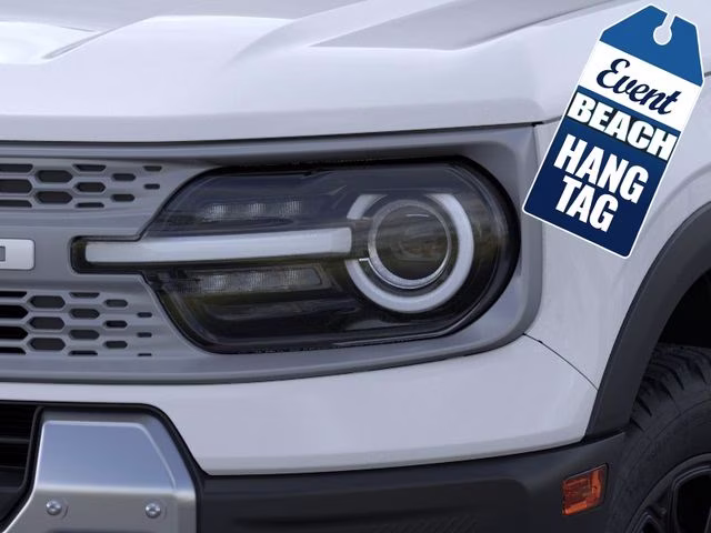 2026 Space White Metallic Ford Bronco Sport Badlands 4X4 SUV