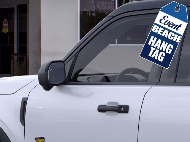 2026 Space White Metallic Ford Bronco Sport Badlands 4X4 SUV