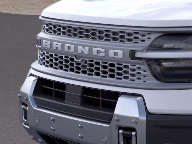 2026 White Metallic Ford Bronco Sport Badlands 4X4 SUV