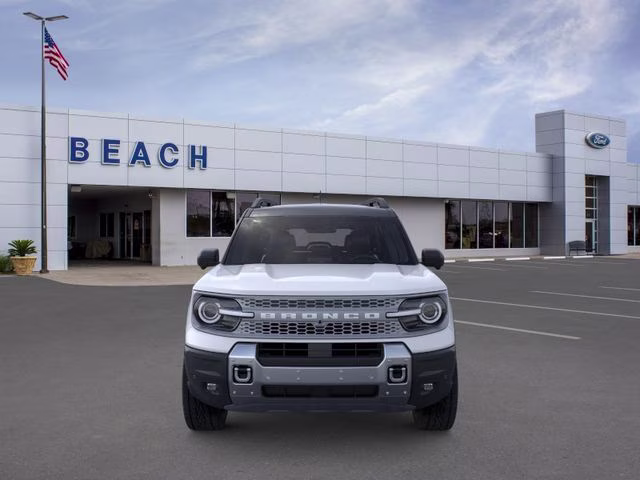 2026 White Metallic Ford Bronco Sport Badlands 4X4 SUV