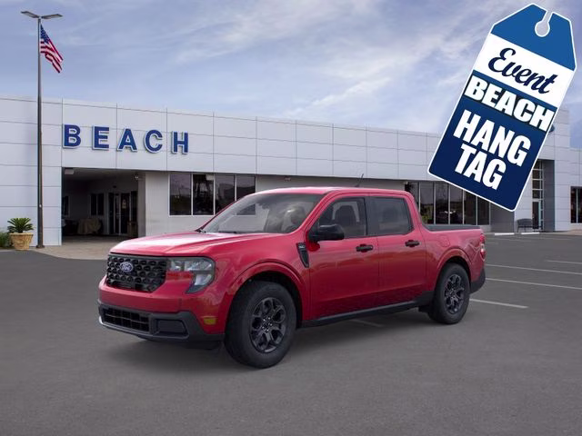 2026 Ruby Red Metallic Tinted Clearcoat Ford Maverick XLT AWD Truck