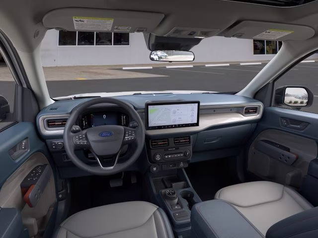 2026 White Metallic Ford Maverick Lariat AWD Truck