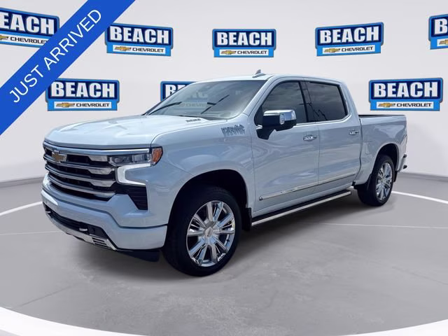2026 Polar White Tricoat Chevrolet Silverado 1500 High Country 4X4 Truck