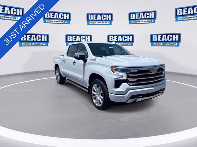 2026 Polar White Tricoat Chevrolet Silverado 1500 High Country 4X4 Truck