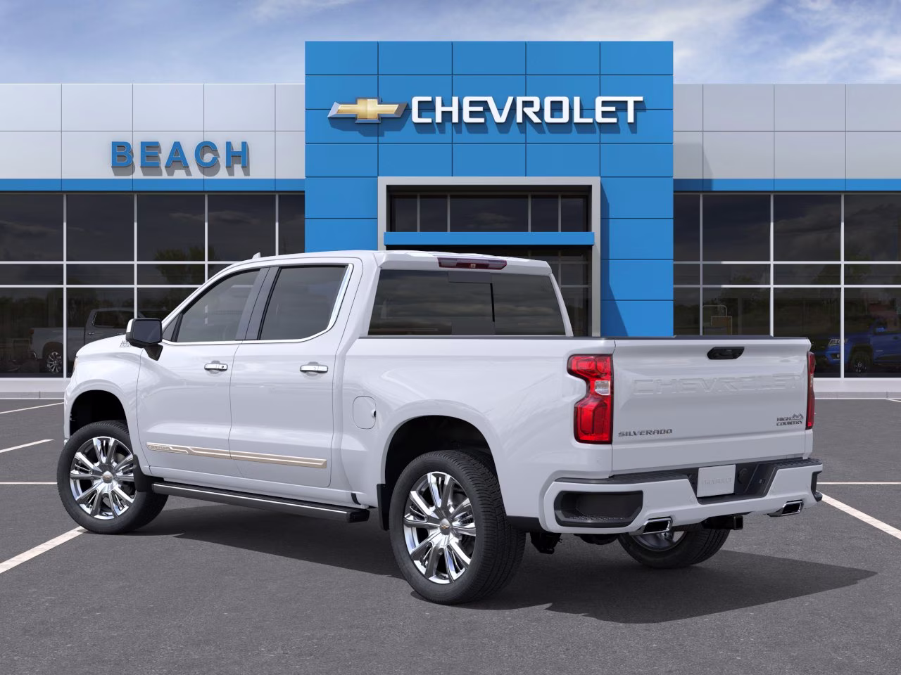 2026 Polar White Tricoat Chevrolet Silverado 1500 High Country 4X4 Truck