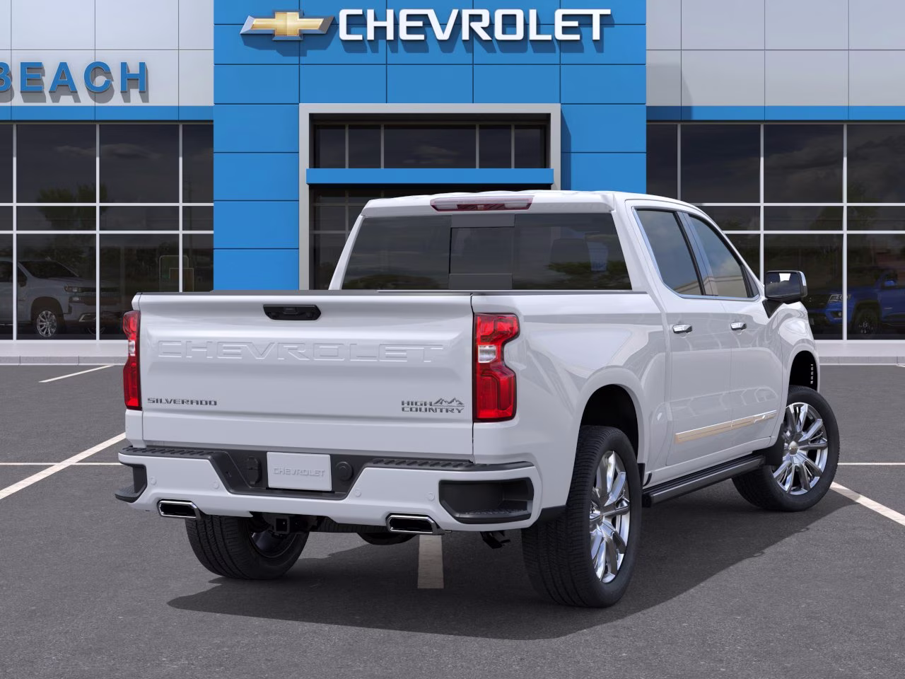 2026 Polar White Tricoat Chevrolet Silverado 1500 High Country 4X4 Truck
