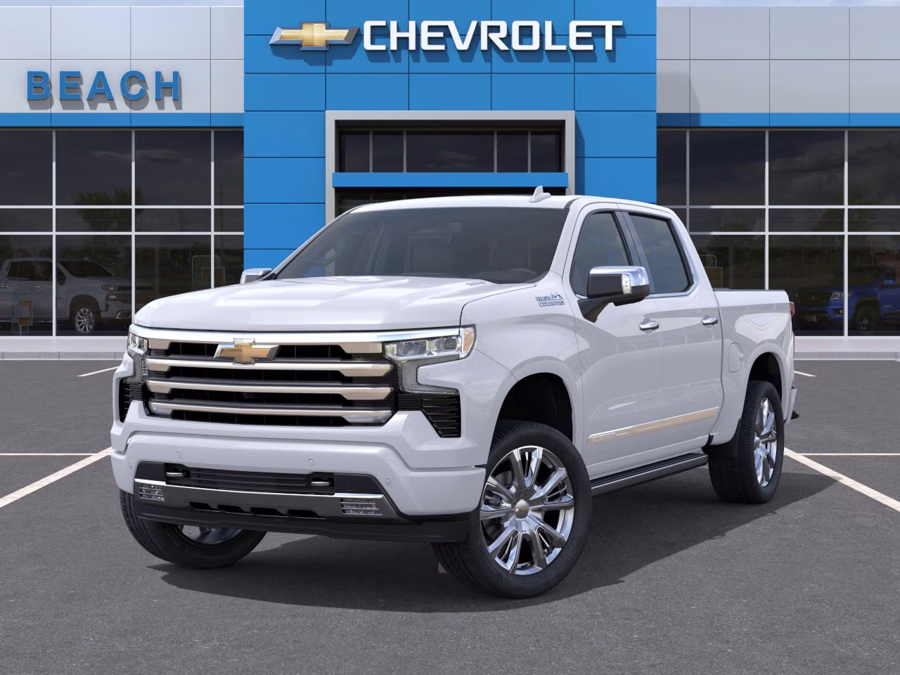 2026 Polar White Tricoat Chevrolet Silverado 1500 High Country 4X4 Truck