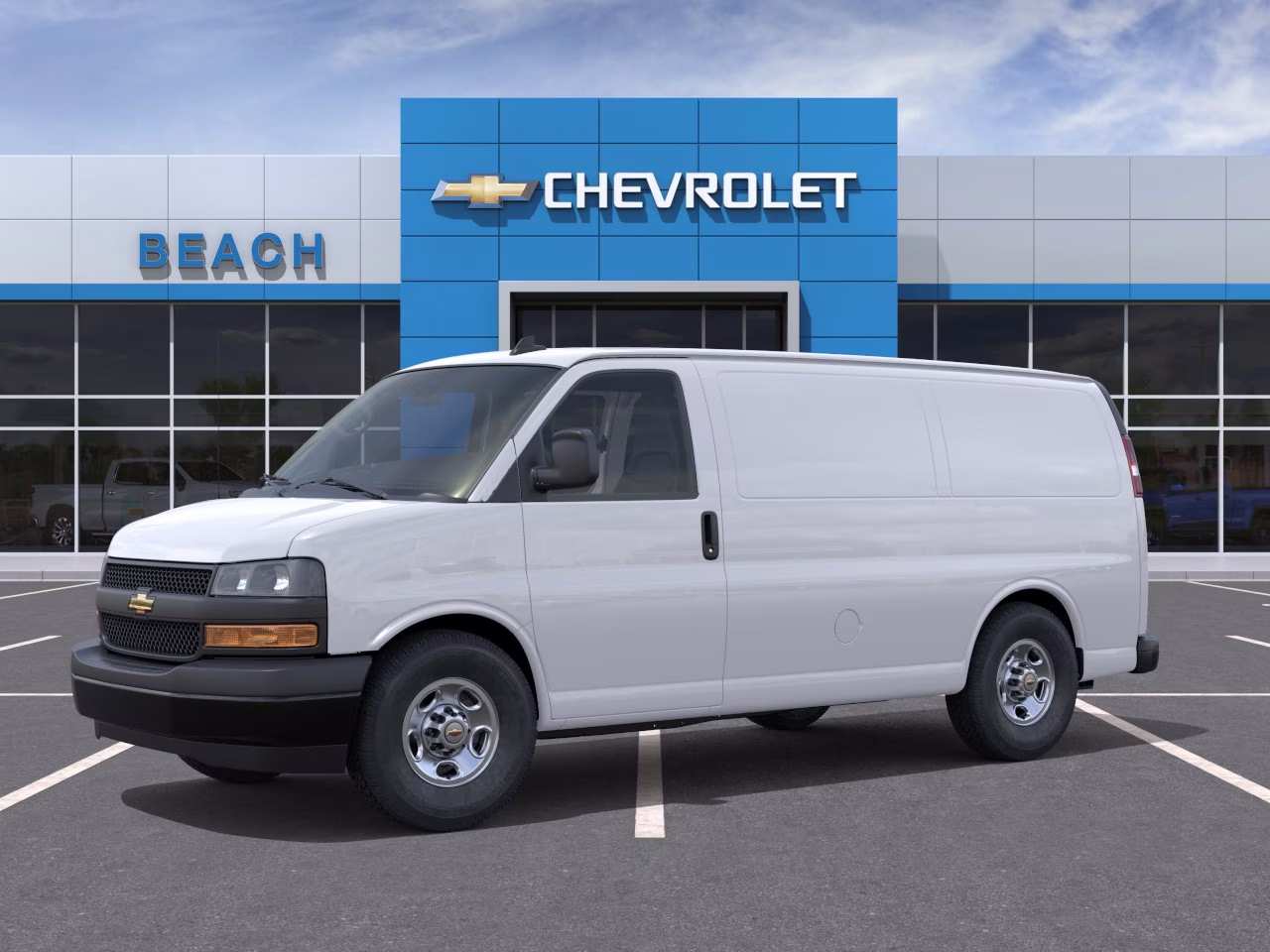 2026 Summit White Chevrolet Express Cargo WT RWD 2500 Regular Wheelbase