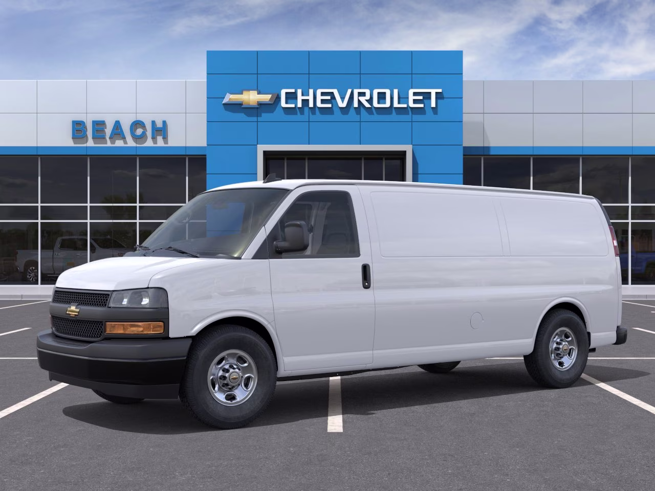2026 Summit White Chevrolet Express Cargo WT RWD 2500 Extended Wheelbase