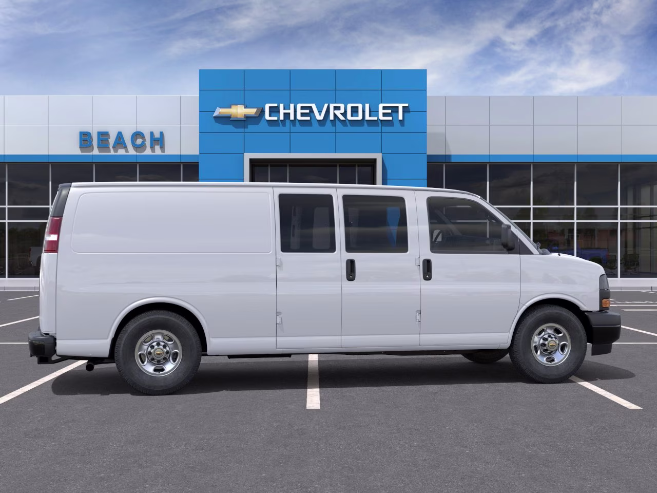 2026 Summit White Chevrolet Express Cargo WT RWD 2500 Extended Wheelbase
