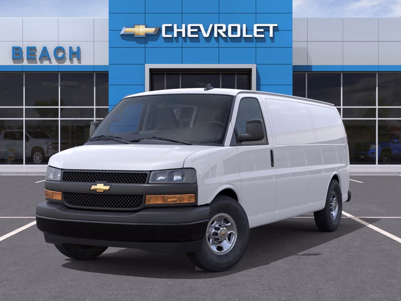 2026 Summit White Chevrolet Express Cargo WT RWD 2500 Extended Wheelbase