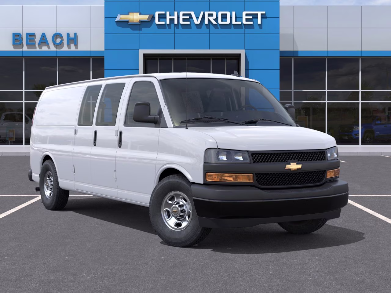2026 Summit White Chevrolet Express Cargo WT RWD 2500 Extended Wheelbase