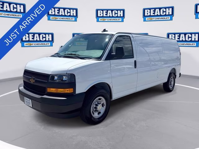 2026 Summit White Chevrolet Express Cargo WT RWD 2500 Extended Wheelbase