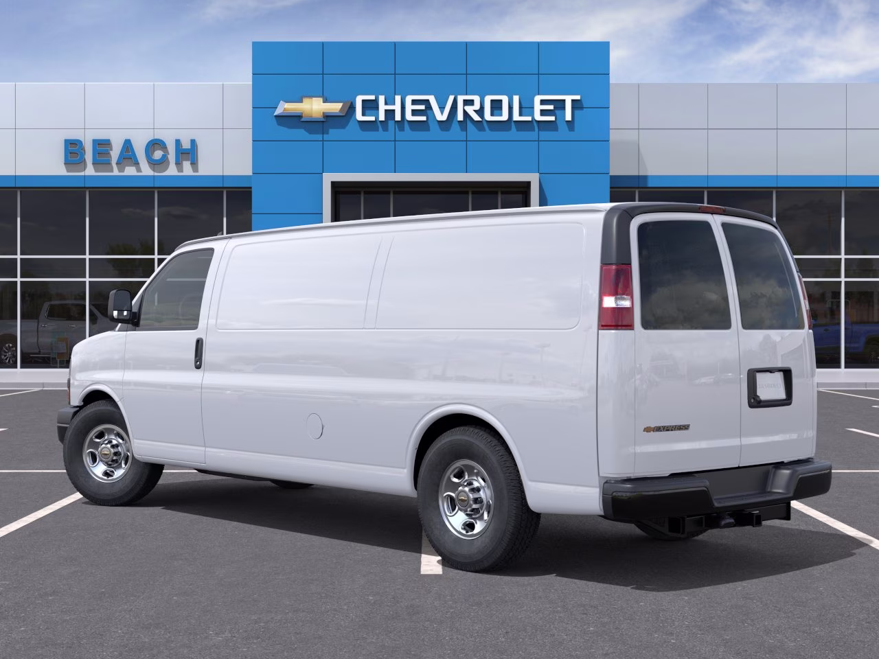 2026 Summit White Chevrolet Express Cargo WT RWD 2500 Extended Wheelbase