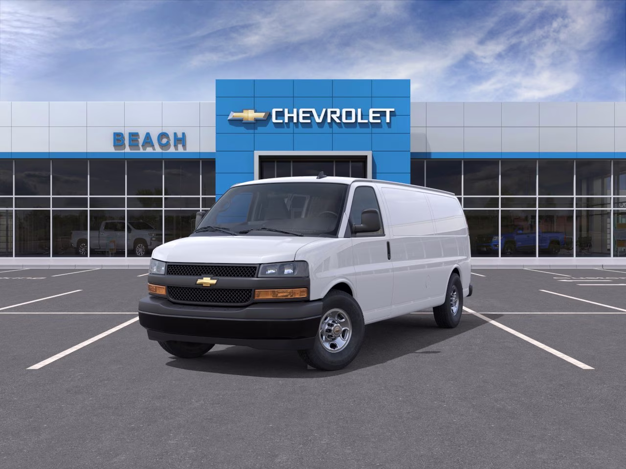 2026 Summit White Chevrolet Express Cargo WT RWD 2500 Extended Wheelbase