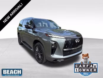 2025 Dynamic Metal/Black Obsidian INFINITI QX80 AUTOGRAPH 4X4 SUV