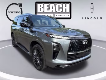2025 Dynamic Metal/Black Obsidian INFINITI QX80 AUTOGRAPH 4X4 SUV