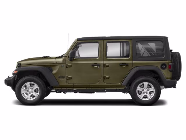 2022 Green Clearcoat Jeep Wrangler Unlimited Sport 4X4 SUV