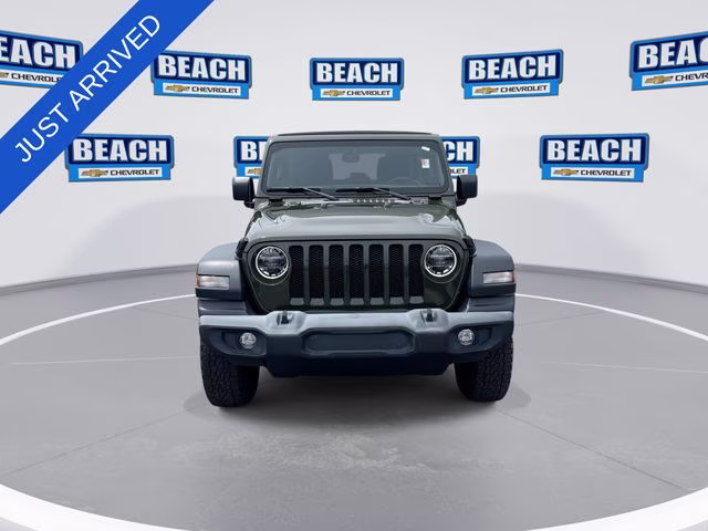 2022 Sarge Green Clearcoat Jeep Wrangler Unlimited Sport 4X4 SUV