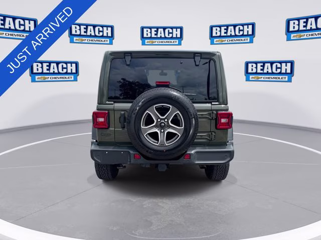 2022 Sarge Green Clearcoat Jeep Wrangler Unlimited Sport 4X4 SUV