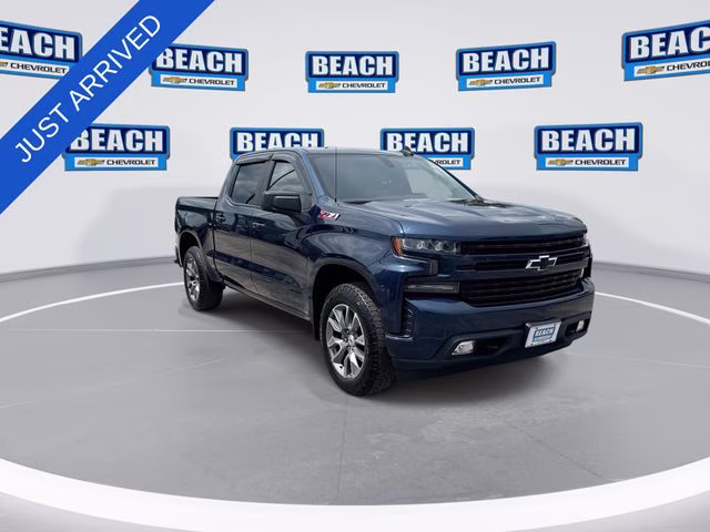 2020 Blue Metallic Chevrolet Silverado 1500 RST 4X4 Truck