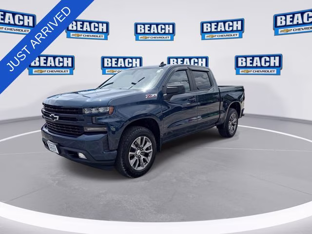 2020 Blue Metallic Chevrolet Silverado 1500 RST 4X4 Truck